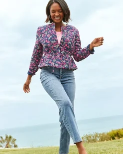 Women Tommy Bahama Pants & Crops|Jeans<Indigo Palms™ High-Rise Straight-Leg Jeans