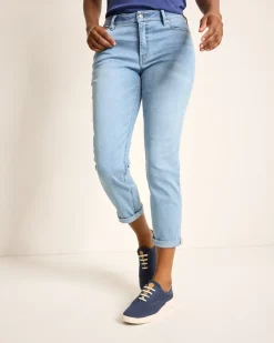 Women Tommy Bahama Pants & Crops|Jeans<Indigo Palms™ Mid-Rise Boyfriend Jeans
