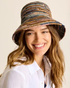 Women Tommy Bahama Hats & Caps<Iris Raffia Bucket Hat