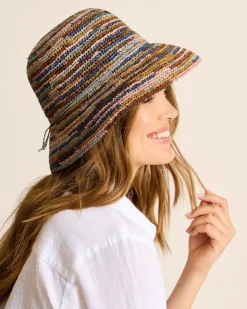 Women Tommy Bahama Hats & Caps<Iris Raffia Bucket Hat