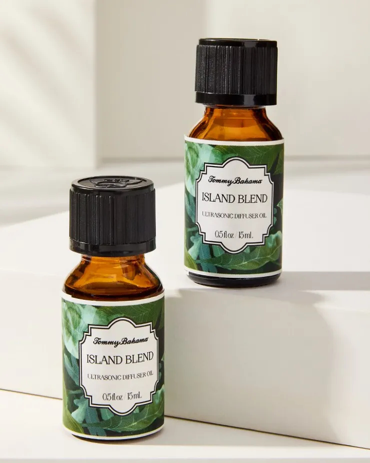 Tommy Bahama Candles & Diffusers<Ceramic Pineapple Diffuser Oil Refill Set