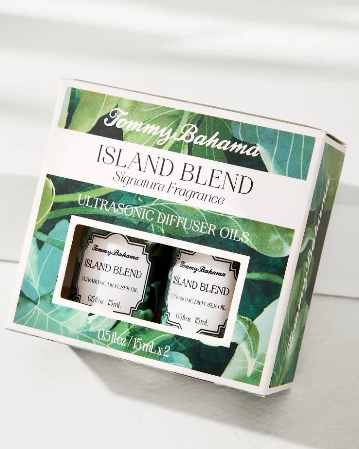 Tommy Bahama Candles & Diffusers<Ceramic Pineapple Diffuser Oil Refill Set