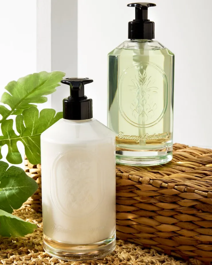 Tommy Bahama Candles & Diffusers|Bath<Glass Hand Soap & Lotion Set