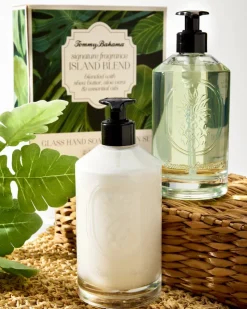 Tommy Bahama Candles & Diffusers|Bath<Glass Hand Soap & Lotion Set