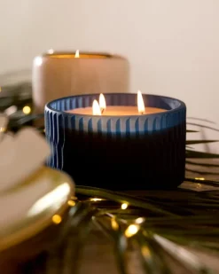 Tommy Bahama Candles & Diffusers<11.3-oz. Cut Glass 3-Wick Candle