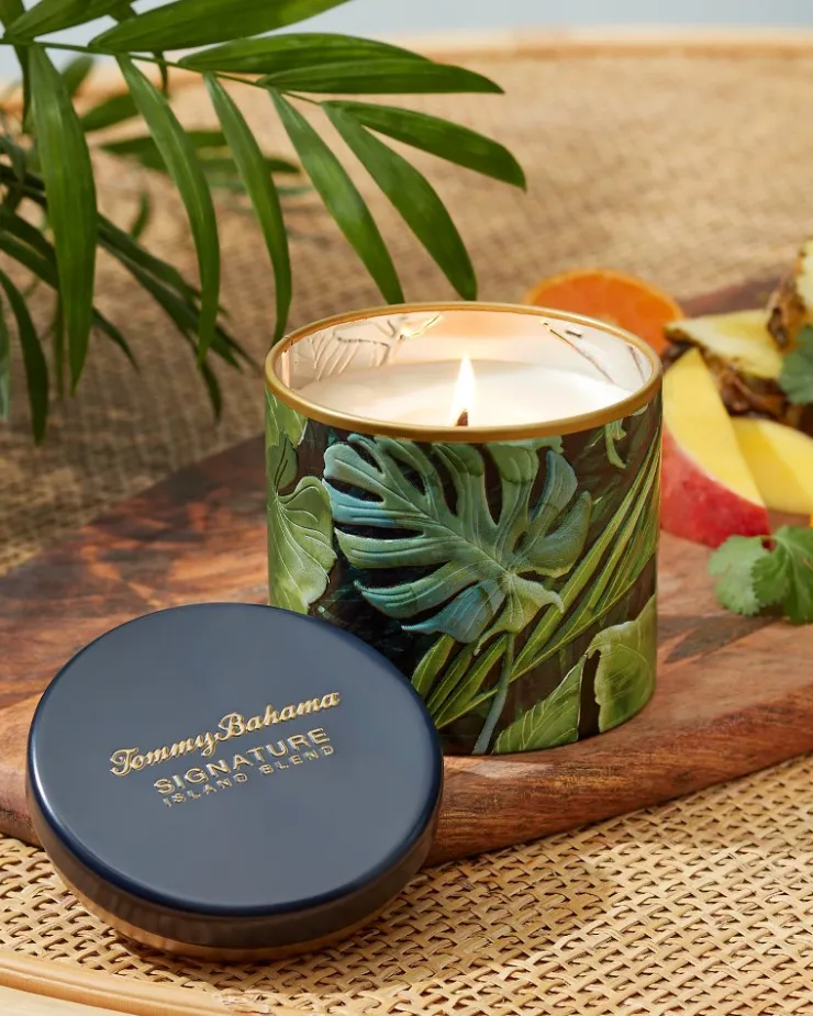 Tommy Bahama Candles & Diffusers<10.6-oz Villa Fronds Candle Tin