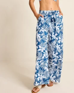 Women Tommy Bahama Pants & Crops|Beach Coverups<Island Blooms Drawstring Beach Pants