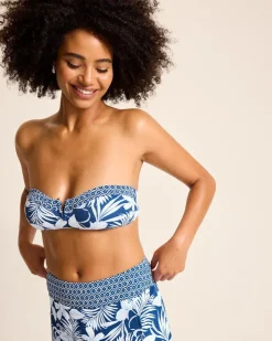 Women Tommy Bahama Bikini Tops<Island Cays Blooms Bandeau Bikini Top