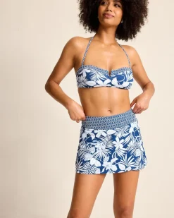 Women Tommy Bahama Bikini Bottoms<Island Cays Blooms Skort