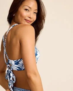 Women Tommy Bahama Bikini Tops<Island Cays Blooms Underwire Crossback Bikini Top