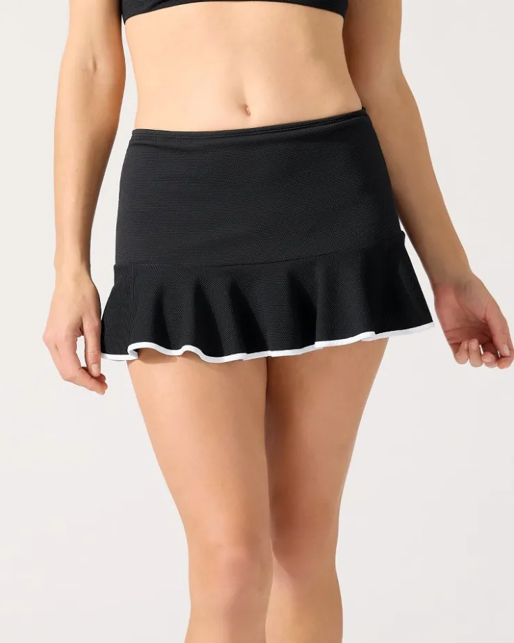 Women Tommy Bahama Bikini Bottoms<Island Cays Cabana Flounce Skirted Bikini Bottoms