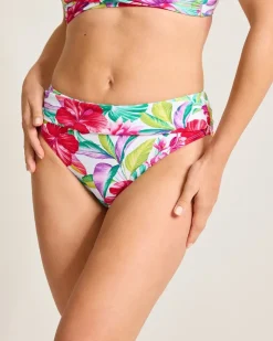 Women Tommy Bahama Bikini Bottoms<Island Cays Fiesta High-Waist Sash Bikini Bottoms