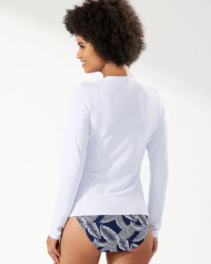 Women Tommy Bahama Beach Coverups<Island Cays Rash Guard