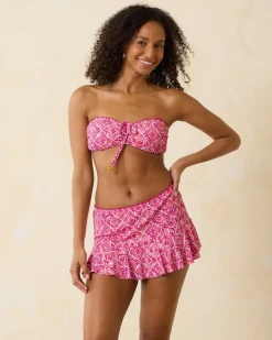 Women Tommy Bahama Bikini Tops<Island Cays Shell Beach Bandeau Bikini Top