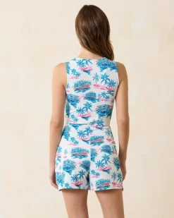 Women Tommy Bahama Beach Coverups|Dresses<Island Cays Tropical Oasis Beach Wrap Romper