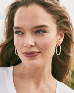Women Tommy Bahama Jewelry<Island Essence Bamboo Hoop Earrings