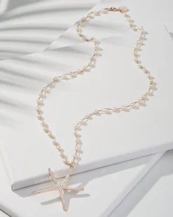 Women Tommy Bahama Jewelry<Island Essence Starfish Pendant Necklace