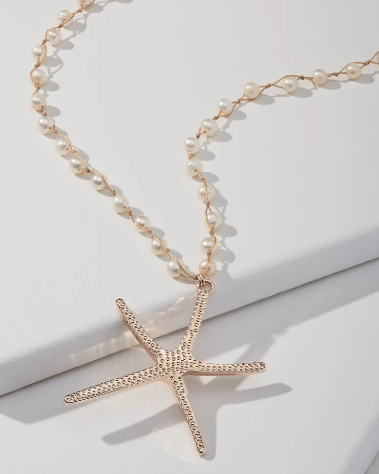 Women Tommy Bahama Jewelry<Island Essence Starfish Pendant Necklace