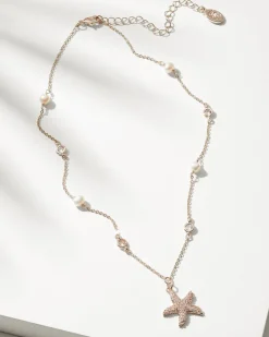 Women Tommy Bahama Jewelry<Island Essence Starfish Pearl Necklace