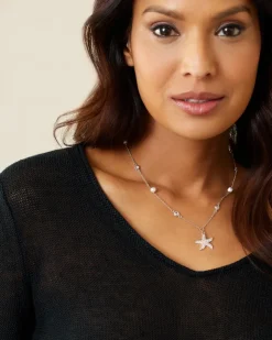 Women Tommy Bahama Jewelry<Island Essence Starfish Pearl Necklace