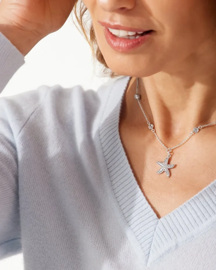 Women Tommy Bahama Jewelry<Island Essence Starfish Pearl Necklace