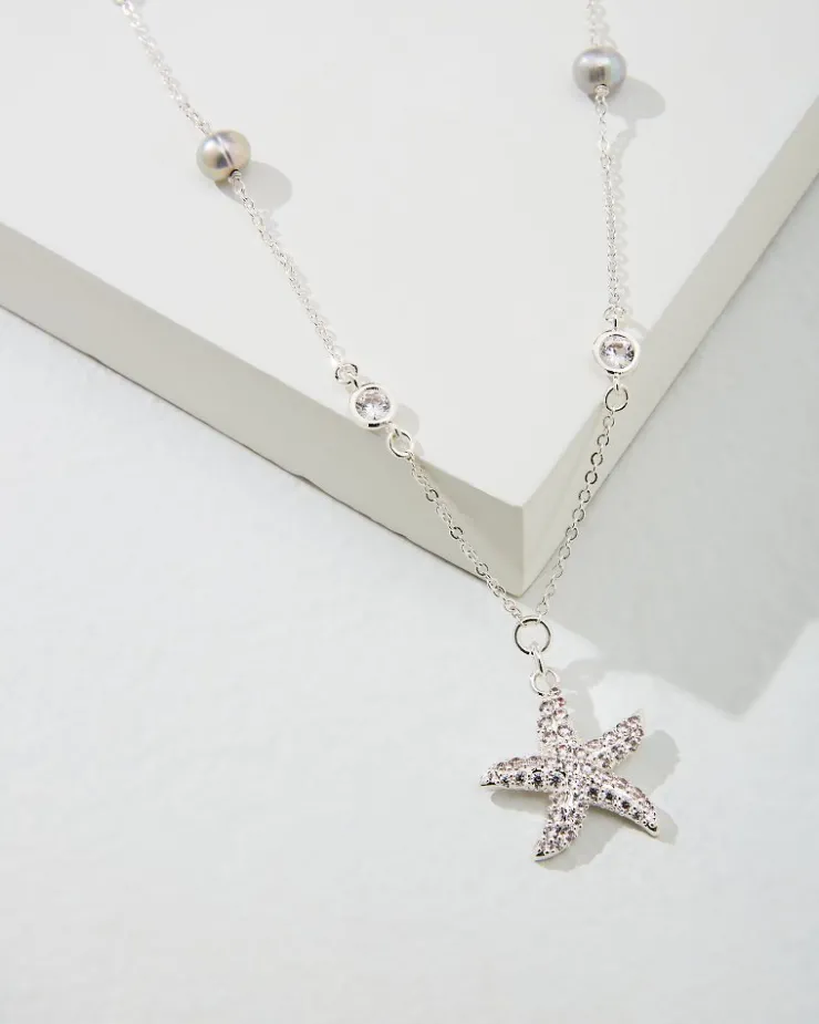 Women Tommy Bahama Jewelry<Island Essence Starfish Pearl Necklace