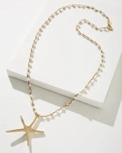 Women Tommy Bahama Jewelry<Island Essence Starfish Pendant Necklace