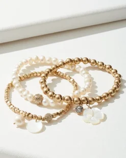 Women Tommy Bahama Jewelry<Island Essence Stretch Charm Bracelet Set