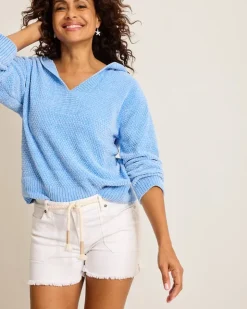 Women Tommy Bahama Sweaters<Island Luna Chenille Hoodie