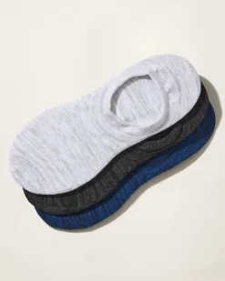 Tommy Bahama Socks<IslandZone® Heel Grip No-Show Socks - 3 Pack