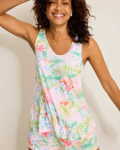 Women Tommy Bahama Sleepwear<Jersey Tank & Shorts Pajama Set