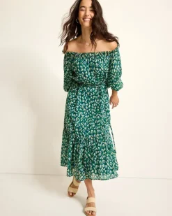 Women Tommy Bahama Dresses<Jeweled Jaguar Midi Dress