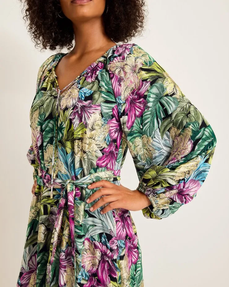 Women Tommy Bahama Dresses<Jungle Jewels Shimmer Maxi Dress