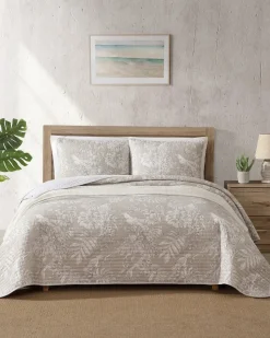 Tommy Bahama Quilts & Blankets<Jungle Toile Reversible 3-Piece Full/Queen Quilt Set