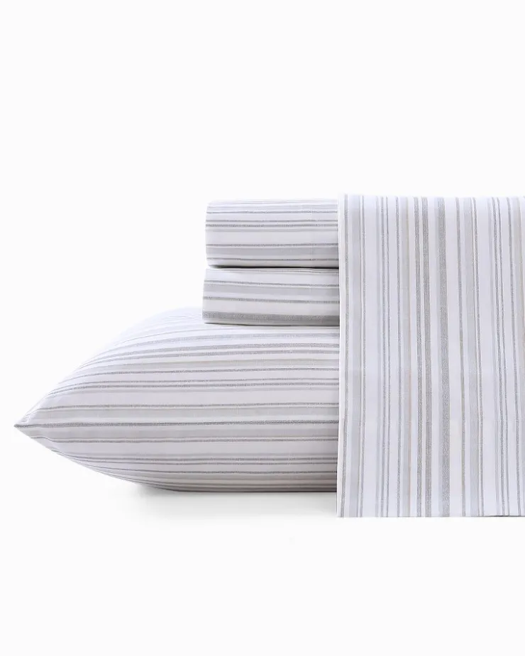 Tommy Bahama Sheet Sets & Bedskirts<Kahanu Stripe 4-Piece Queen Sheet Set