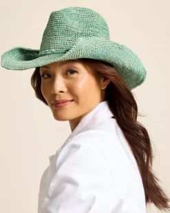 Women Tommy Bahama Hats & Caps<Lai Raffia Cowboy Hat
