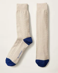 Tommy Bahama Socks<Lauhala Weave Socks