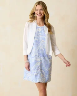 Women Tommy Bahama Sweaters<Lea Open Linen Cardigan