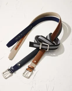 Tommy Bahama Belts<Leather Mesh Cushion Performance Belt