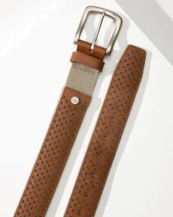 Tommy Bahama Belts<Leather Mesh Cushion Performance Belt