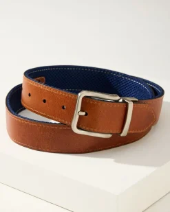 Tommy Bahama Belts<Leather Mesh Reversible Performance Belt