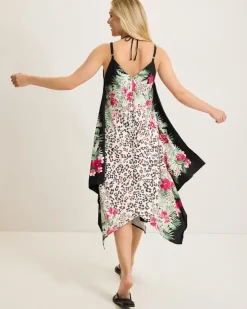 Women Tommy Bahama Beach Coverups|Dresses<Lily Cat Scarf Coverup Dress