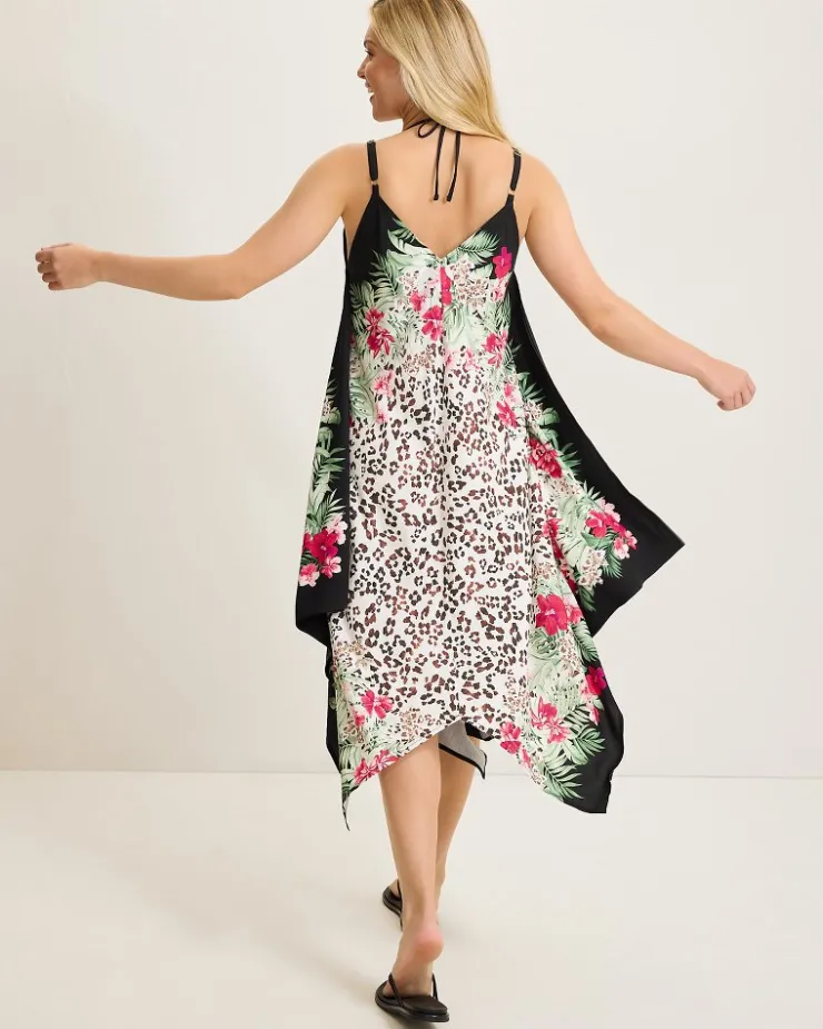 Women Tommy Bahama Beach Coverups|Dresses<Lily Cat Scarf Coverup Dress