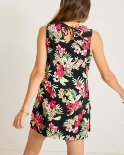 Women Tommy Bahama Beach Coverups|Dresses<Lily Cat Split-Neck Beach Romper