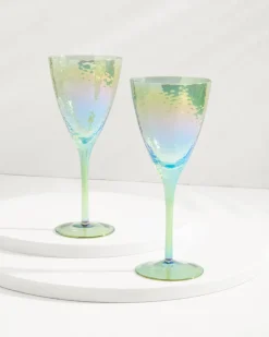 Tommy Bahama Drinkware & Bar<Luster Wine Glasses — Set of 2