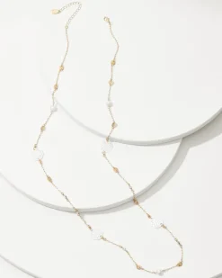 Women Tommy Bahama Jewelry<Madeira Mother of Pearl Station Necklace