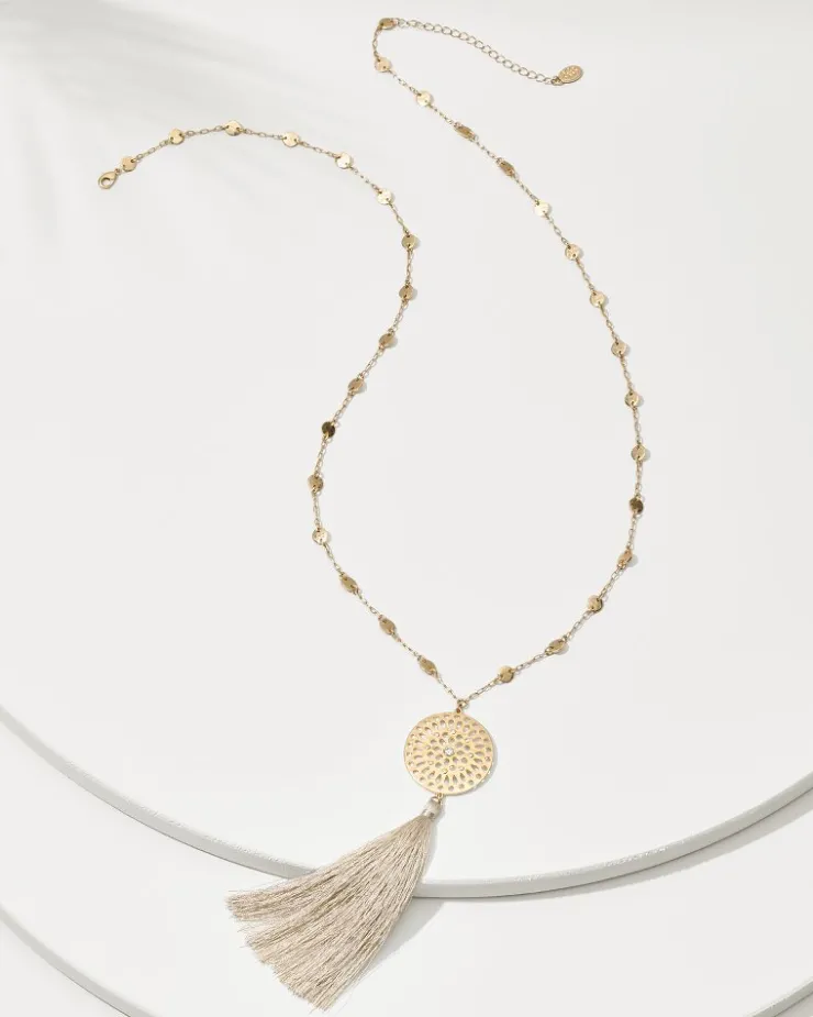 Women Tommy Bahama Jewelry<Madeira Tassel Pendant Necklace