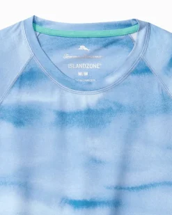 Tommy Bahama T-Shirts|Swim & Boardshorts<Malibu Fronds Crew IslandZone® Rash Guard