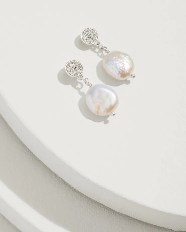 Women Tommy Bahama Jewelry<Marco Island Freshwater Pearl Drop Earrings
