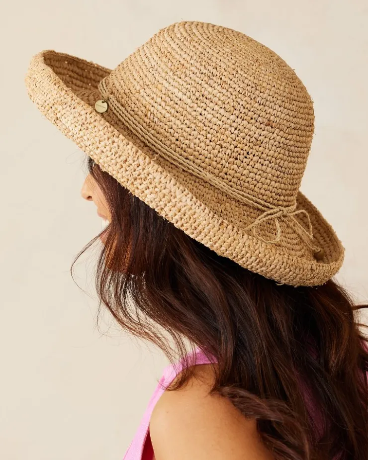 Women Tommy Bahama Hats & Caps<Maria Packable Raffia Upturn Hat